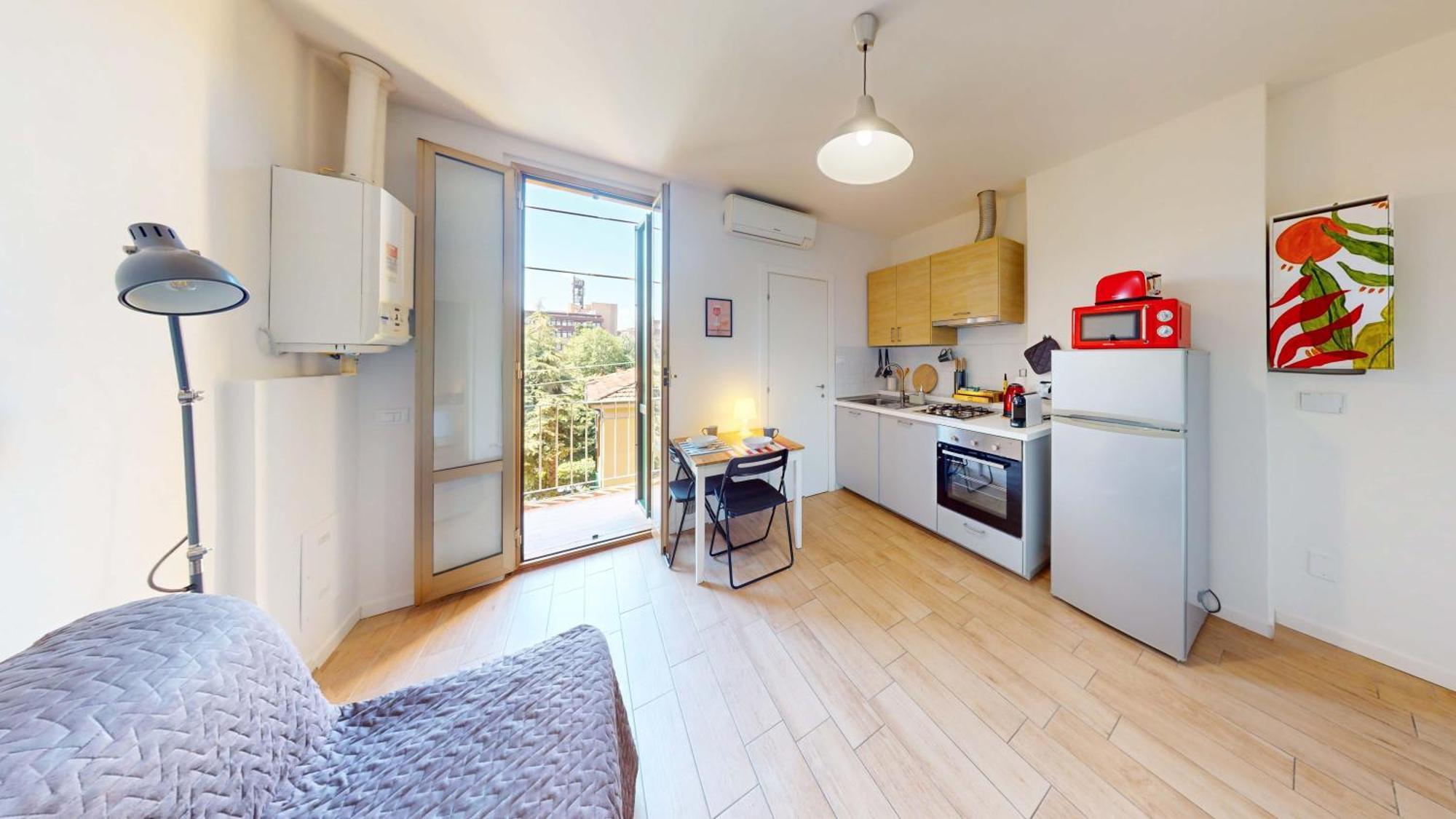 Appartamento Accogliente Con Vista San Luca 博洛尼亚 外观 照片