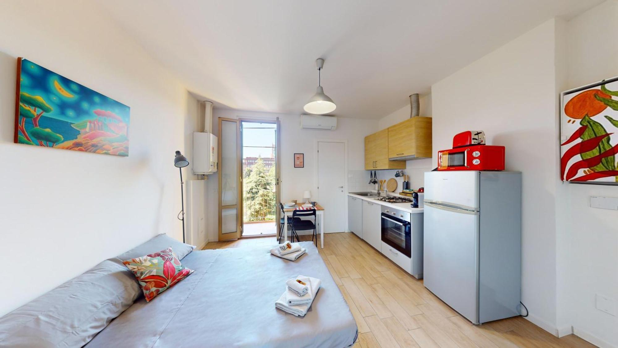 Appartamento Accogliente Con Vista San Luca 博洛尼亚 外观 照片
