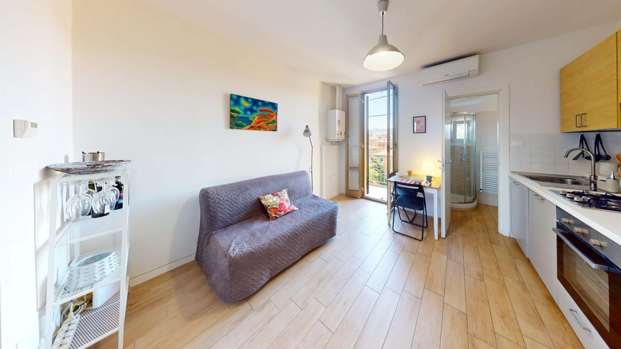 Appartamento Accogliente Con Vista San Luca 博洛尼亚 外观 照片
